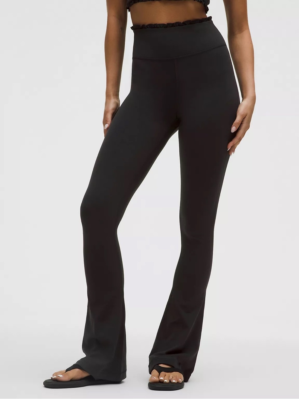 lululemon Nulu Ruffle-Trim Flared Pant